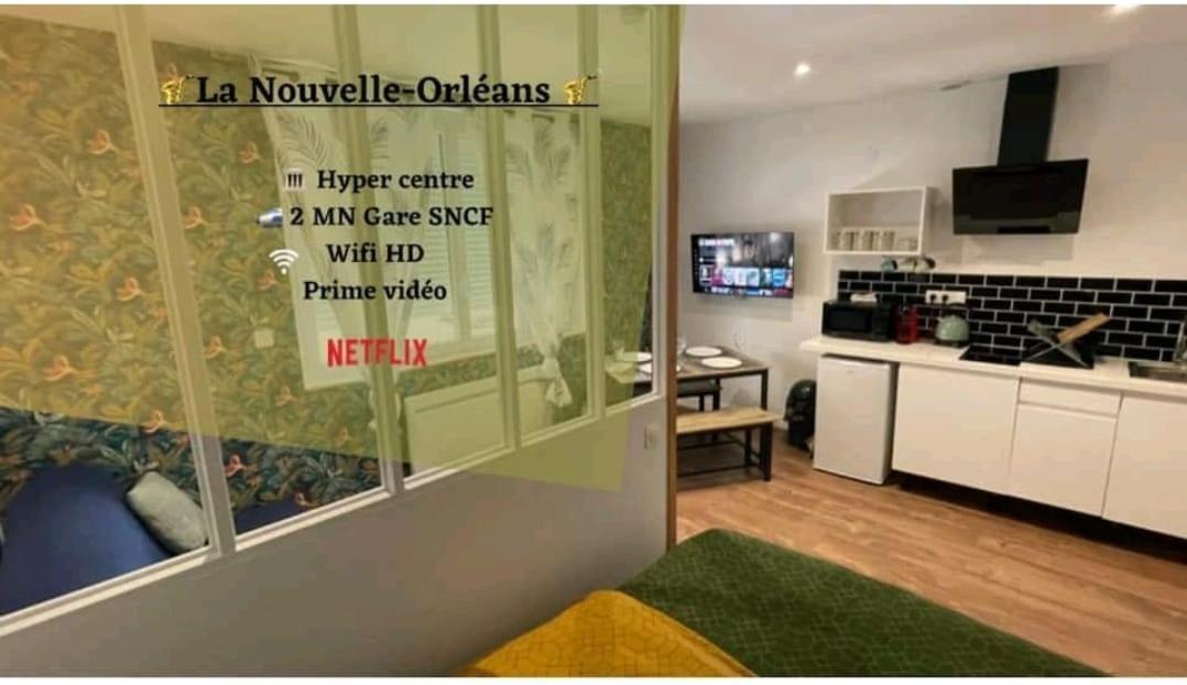 La Nouvelle-Orleans - Hyper-Centre- 2Mn Sncf - Wi-Fi Netflix Gratuit Διαμέρισμα Νιόρ Εξωτερικό φωτογραφία